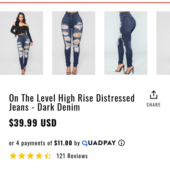 Three jeans from Fashion Nova - Picture 6 of 7